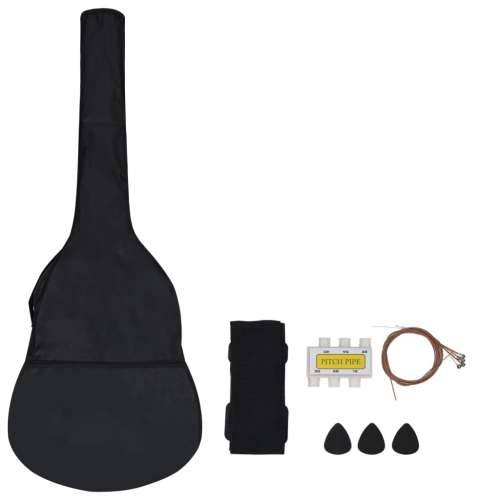 8-dijelni početnički set klasične gitare za djecu plavi 3/4 36” Cijena