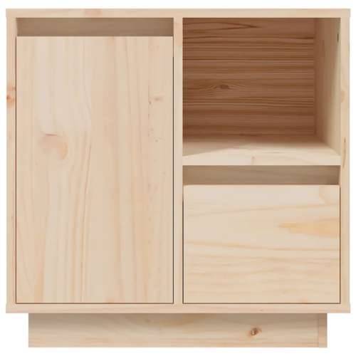 Noćni ormarići 2 kom 50 x 34 x 50 cm od masivne borovine - Prirodna 2 Cijena