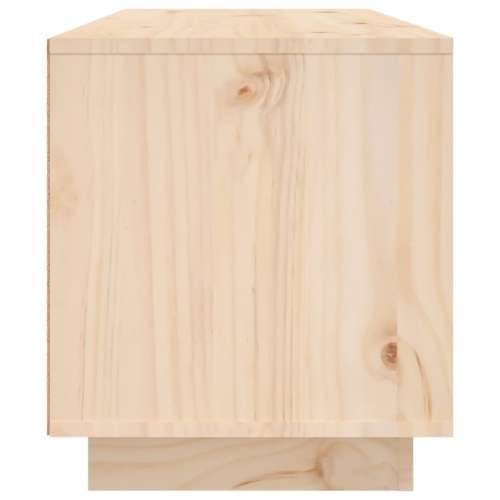 TV ormarić 80 x 35 x 40,5 cm od masivne borovine - Prirodna 1 Cijena