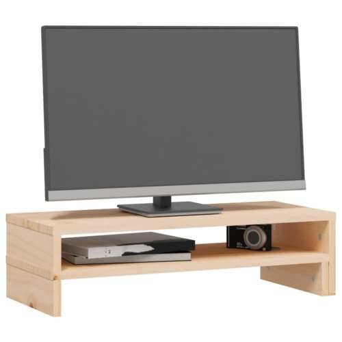 Stalak za monitor (52 - 101) x 22 x 14 cm od masivne borovine Cijena