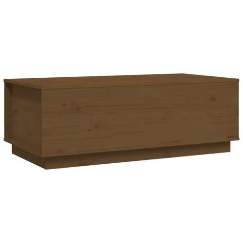 Stolić za kavu boja meda 100x50x35 cm od masivne borovine - boja meda 1 Cijena