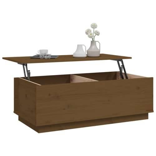Stolić za kavu boja meda 100x50x35 cm od masivne borovine - boja meda 1 Cijena