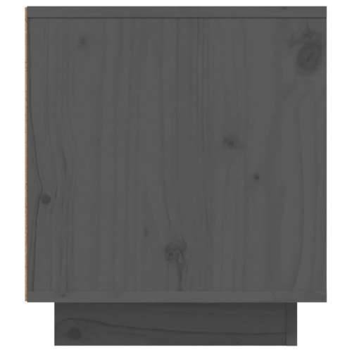 TV ormarić sivi 110 x 35 x 40,5 cm od masivne borovine Cijena