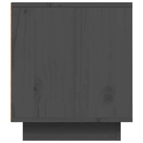 TV ormarić sivi 80 x 35 x 40,5 cm od masivne borovine Cijena