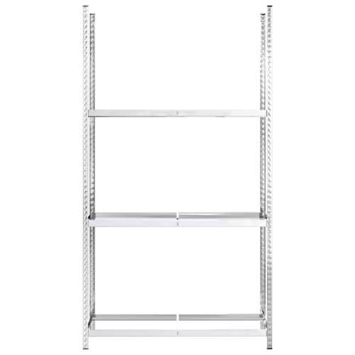 Stalci za gume s 3 razine 3 kom srebrni 110x40x200 cm čelični Cijena