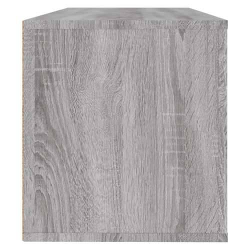 Zidni ormarić za cipele siva boja hrasta 100x35x38 cm drveni - Sivi hrast sonoma 1 Cijena