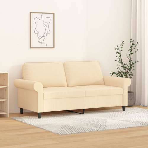 Dvosjed od tkanine krem 140 cm