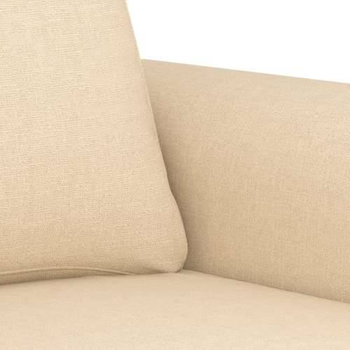 Dvosjed od tkanine krem 140 cm Cijena