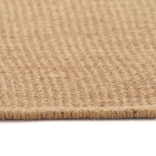 Ukrasni tepih od jute s podlogom od lateksa 200 x 300 cm - Svjetlosmeđa 200 x 300 cm Cijena