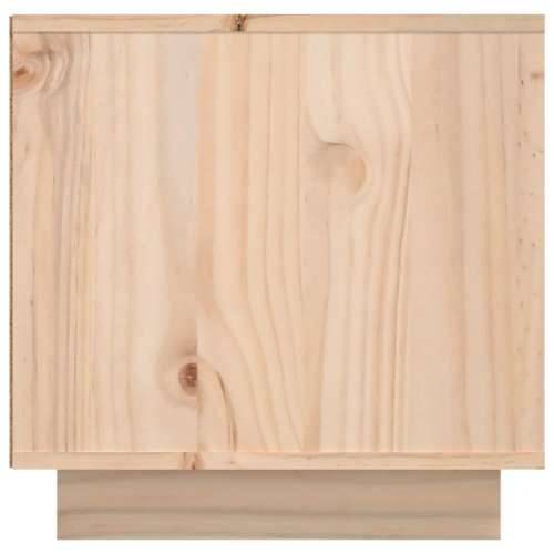 TV ormarić 156 x 40 x 40 cm od masivne borovine - Prirodna 1 Cijena