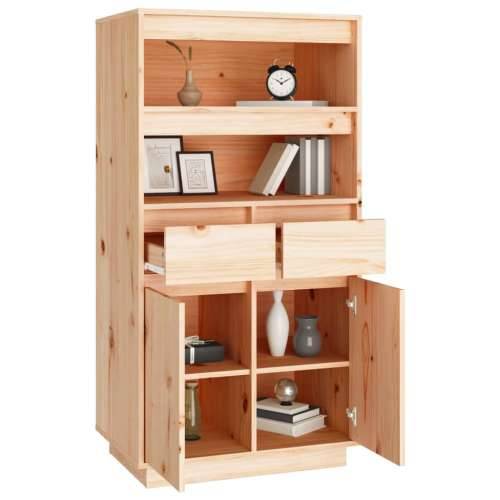 Visoka komoda 60 x 40 x 116,5 cm od masivne borovine Cijena