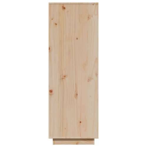 Visoka komoda 60 x 40 x 116,5 cm od masivne borovine - Prirodna 1 Cijena