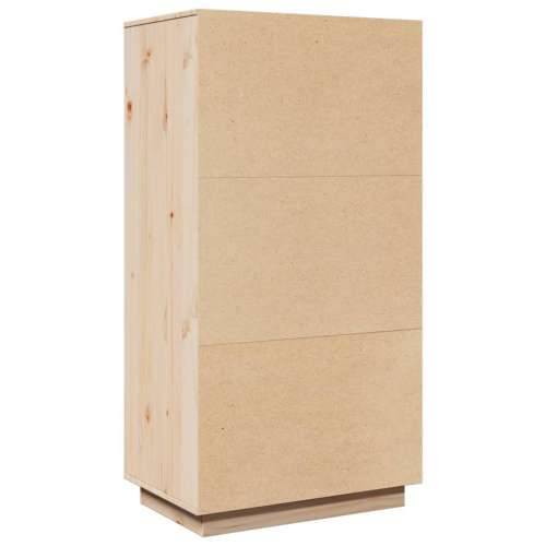Visoka komoda 60 x 40 x 116,5 cm od masivne borovine - Prirodna 1 Cijena