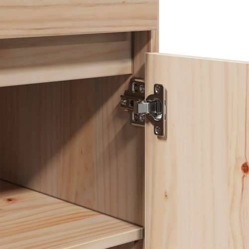 Visoka komoda 60 x 40 x 116,5 cm od masivne borovine - Prirodna 1 Cijena