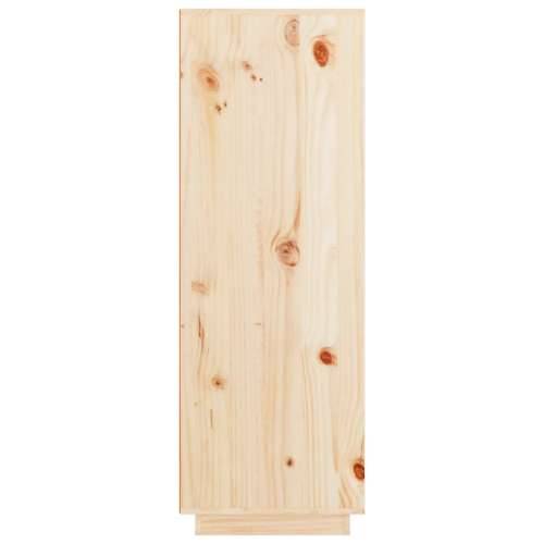 Visoka komoda 89 x 40 x 116,5 cm od masivne borovine - Prirodna 1 Cijena
