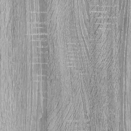 Stolić za kavu siva boja hrasta 50x50x40 cm konstruirano drvo Cijena