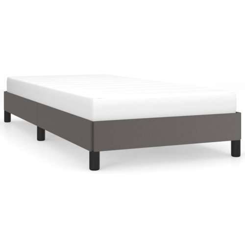 Okvir za krevet sivi 80 x 200 cm od umjetne kože Cijena