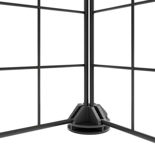 Kavez za kućne ljubimce s 8 panela crni 35 x 35 cm čelični Cijena
