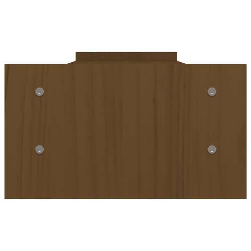 Stalak za monitor boja meda 100x27x15 cm od masivne borovine - boja meda 100 x 27 x 15 cm Cijena
