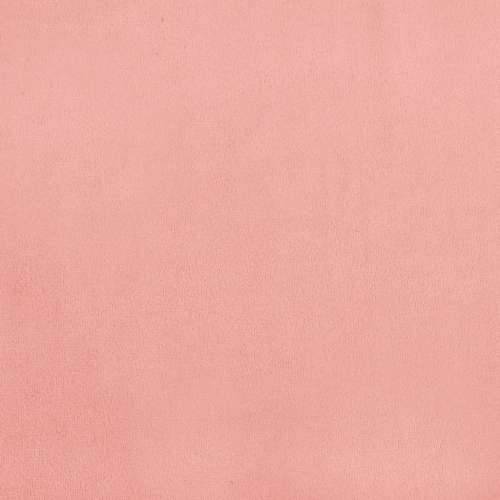 Madrac s džepičastim oprugama rozi 80 x 200 x 20 cm baršunasti Cijena
