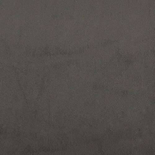 Madrac s oprugama tamnosivi 140 x 190 x 20 cm baršunasti Cijena