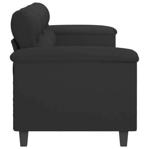 Trosjed Crna 210 cm od mikrovlakana Cijena