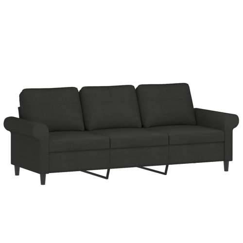 Trosjed od tkanine Crna 180 cm Cijena