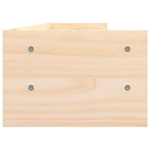 Stalak za monitor 100 x 24 x 16 cm od masivne borovine Cijena