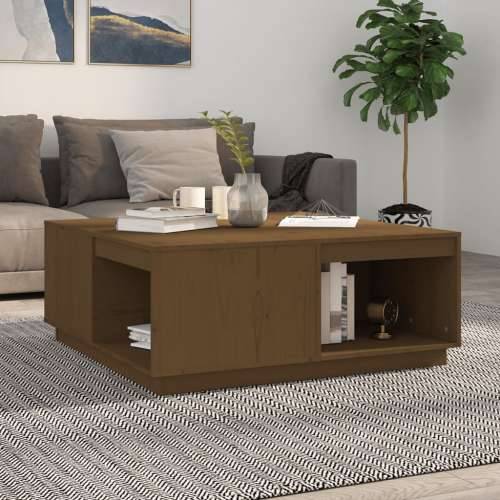 Stolić za kavu boja meda 100 x 101 x 40,5 cm masivna borovina - boja meda 100 x 101 x 40.5 cm 1 Cijena
