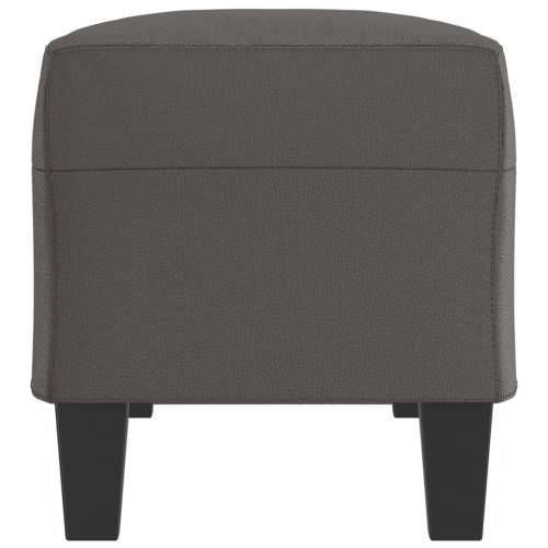 Klupa siva 100 x 35 x 41 cm od umjetne kože - Siva 100 x 35 x 41 cm Cijena