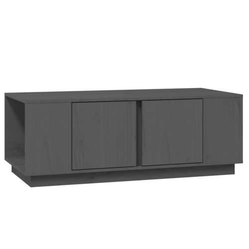 Stolić za kavu sivi 110 x 50 x 40 cm od masivne borovine - Siva 1 Cijena