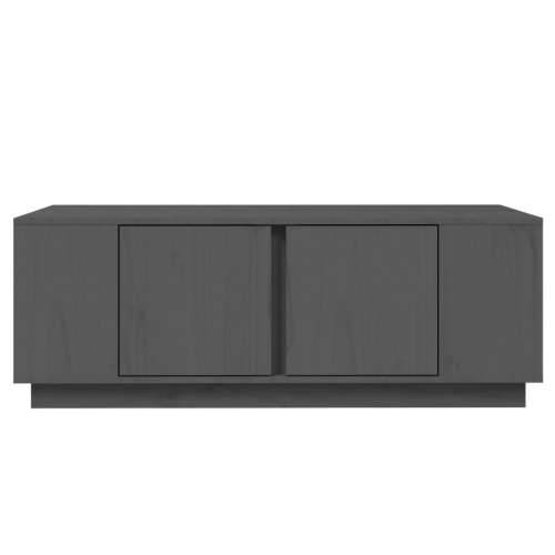 Stolić za kavu sivi 110 x 50 x 40 cm od masivne borovine - Siva 1 Cijena
