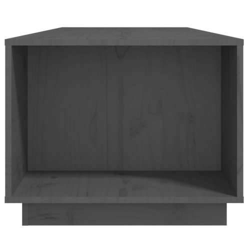 Stolić za kavu sivi 110 x 50 x 40 cm od masivne borovine - Siva 1 Cijena