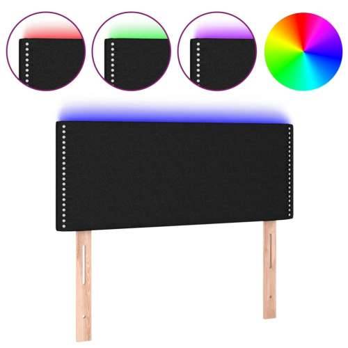 LED uzglavlje crno 100x5x78/88 cm od tkanine - Crna 100 x 5 x 78/88 cm 1 Cijena