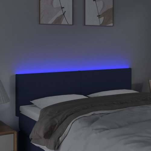 LED uzglavlje krem 144x5x78/88 cm od tkanine - Krema 144 x 5 x 78/88 cm 1 Cijena