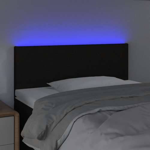 LED uzglavlje crno 100x5x78/88 cm od tkanine - Crna 100 x 5 x 78/88 cm 1 Cijena