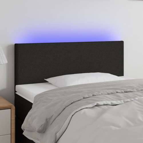 LED uzglavlje crno 90x5x78/88 cm od tkanine - Crna 90 x 5 x 78/88 cm 1 Cijena