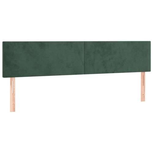 LED uzglavlje tamnozeleno 180x5x78/88 cm baršunasto - Tamnozelena 180 x 5 x 78/88 cm 1 Cijena