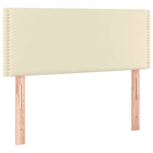 LED uzglavlje krem 100 x 5 x 78/88 cm od umjetne kože - Krema 100 x 5 x 78/88 cm 1 Cijena