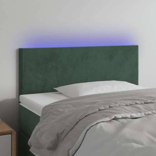LED uzglavlje tamnozeleno 80 x 5 x 78/88 cm baršunasto - Tamnozelena 80 x 5 x 78/88 cm 1 Cijena