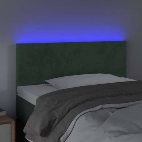 LED uzglavlje tamnozeleno 80 x 5 x 78/88 cm baršunasto - Tamnozelena 80 x 5 x 78/88 cm 1 Cijena