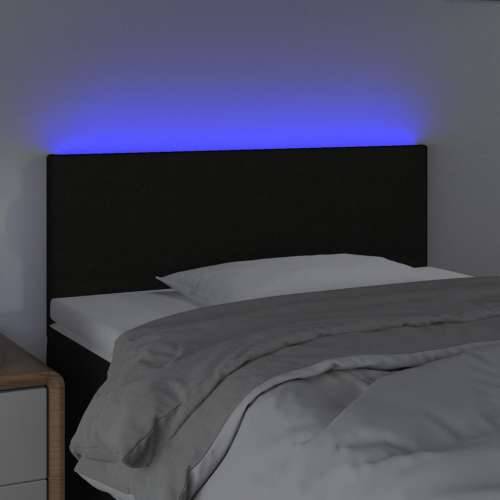 LED uzglavlje crno 80 x 5 x 78/88 cm od tkanine - Crna 80 x 5 x 78/88 cm 1 Cijena