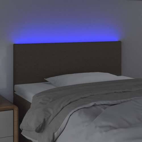 LED uzglavlje smeđesivo 80 x 5 x 78/88 cm od tkanine - Sivo-smeđa 80 x 5 x 78/88 cm 1 Cijena