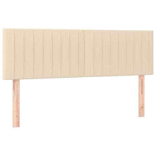 LED uzglavlje krem 144x5x78/88 cm od tkanine - Krema 144 x 5 x 78/88 cm 1 Cijena