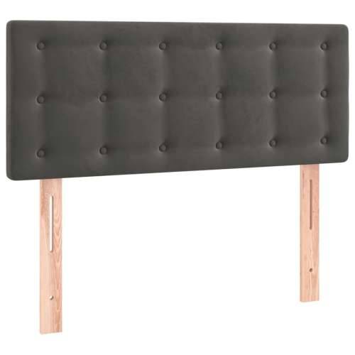 LED uzglavlje tamnosivo 80 x 5 x 78/88 cm baršunasto - Tamno siva 80 x 5 x 78/88 cm 1 Cijena