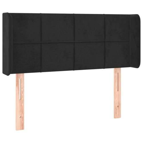 LED uzglavlje crno 83x16x78/88 cm baršunasto - Crna 83 x 16 x 78/88 cm 1 Cijena