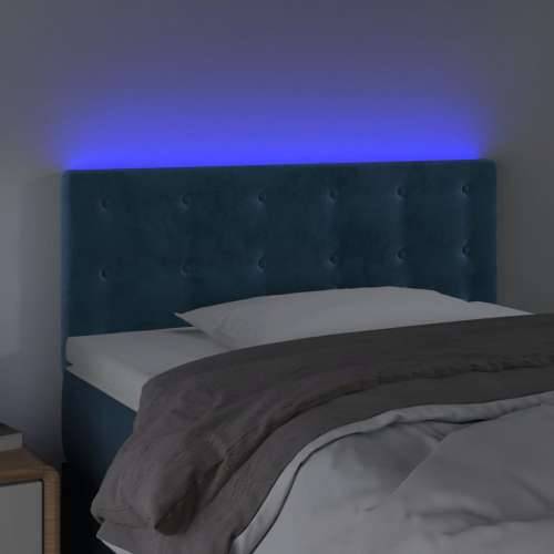 LED uzglavlje tamnoplavo 80 x 5 x 78/88 cm baršunasto - Tamno plava 80 x 5 x 78/88 cm 1 Cijena