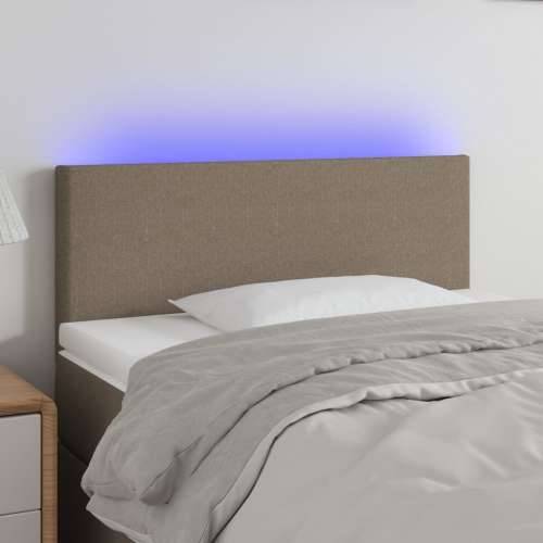 LED uzglavlje smeđesivo 100x5x78/88 cm od tkanine - Sivo-smeđa 100 x 5 x 78/88 cm 1 Cijena