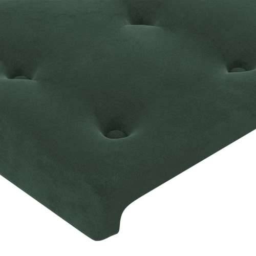 LED uzglavlje tamnozeleno 80 x 5 x 78/88 cm baršunasto - Tamnozelena 80 x 5 x 78/88 cm 1 Cijena