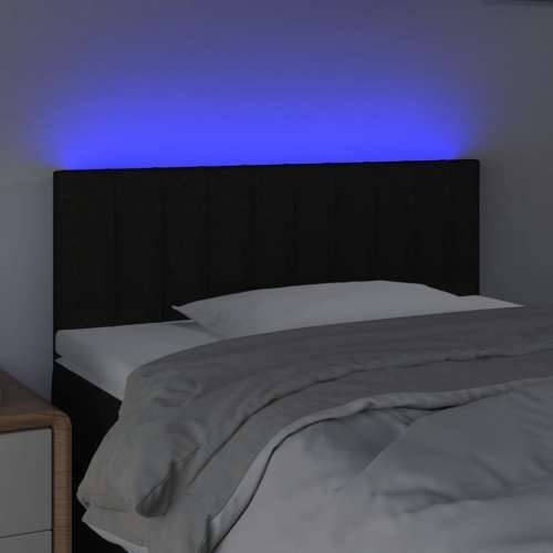 LED uzglavlje crno 80 x 5 x 78/88 cm od tkanine - Crna 80 x 5 x 78/88 cm 1 Cijena